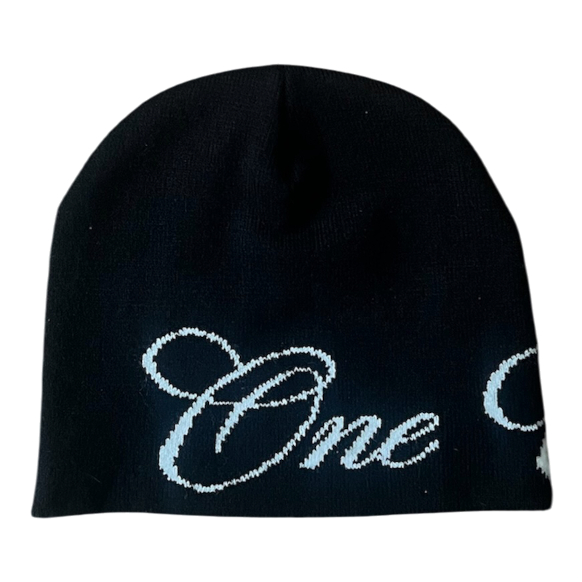ONE ERA “SCRIPT BEANIE” BLACK